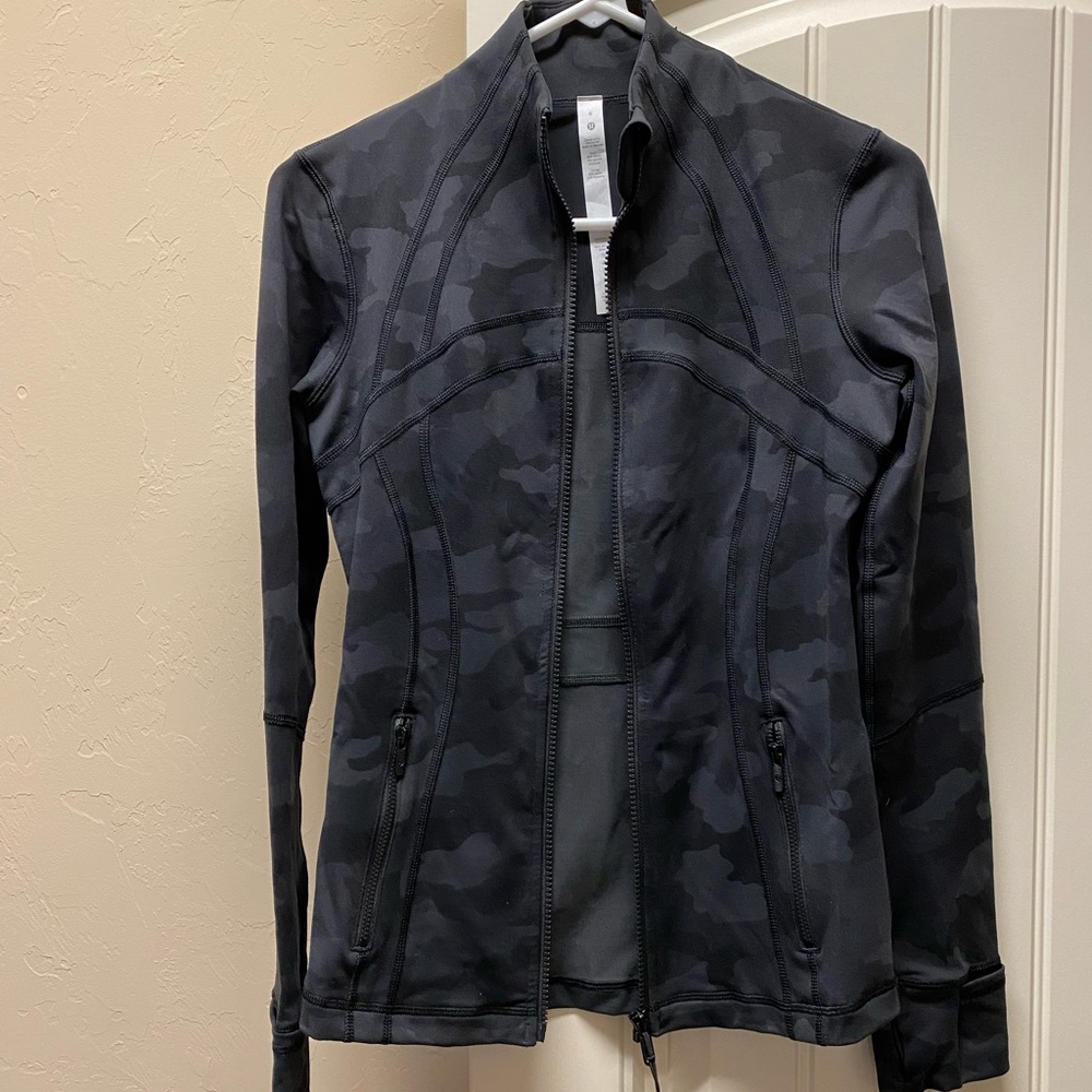 Lululmon Define Jacket Luon Black Camo